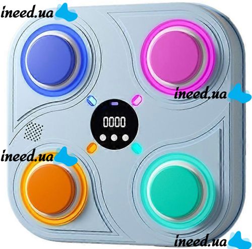 Wall-mounted Music Boxing Simulator Music Boxing Machine STC-25 with Music with LED RGB Backlight, Wall-mounted Boxing Target XL-977 for Children