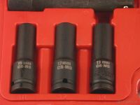 Набор торцевых шестигранных головок Piece Tool Set 1/2" 31шт в кейсе, Ударные головки 8-32mm с удлинителем и угловой насадкой 31 предмет в чемодане
