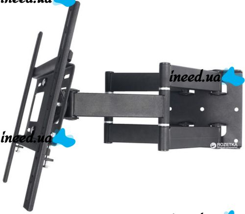Кронштейн, поворотное крепление для телевизоров CP402 26"-55" на стену до 50кг с поворотом на 180º PT002
