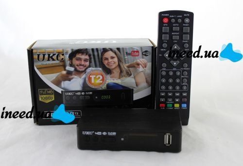 Цифровой эфирный Тюнер T2 UKC 0967 wi-fi DVB-Т2 ресивер