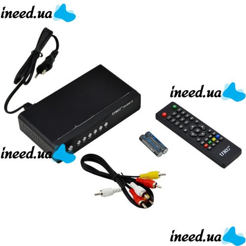 Цифровой эфирный Тюнер T2 UKC HD-2058 в металическом корпусе wi-fi DVB-Т2 ресивер