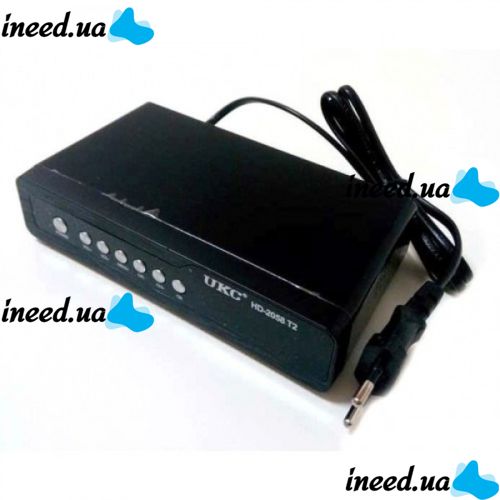 Цифровой эфирный Тюнер T2 UKC HD-2058 в металическом корпусе wi-fi DVB-Т2 ресивер
