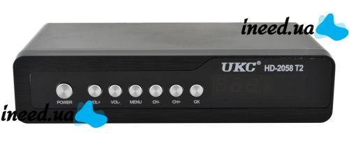 Цифровой эфирный Тюнер T2 UKC HD-2058 в металическом корпусе wi-fi DVB-Т2 ресивер