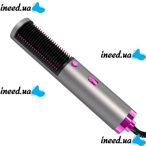 Фен расческа выпрямитель 2 в 1 Hair Dryer And Styler XR-8802 для сушки любого типа волос, Стайлер для укладки горячим воздухом 800W JMJ-189