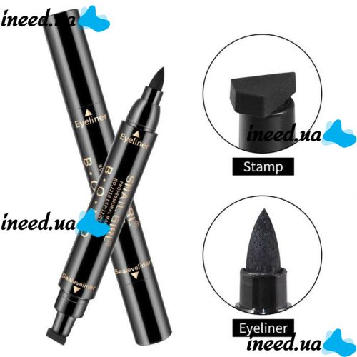 Водостойкая двусторонняя подводка для глаз B.O.L.D Snail Girl Eyeliner 221A/221B штамп для стрелки Handaiyan BOLD