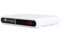 Источник бесперебойного питания ИБП UPS SKE POE-532E для WI-Fi роутера 5V 9V 12V Power Bank 8800 mAh бесперебойник 17W для POE 15V 24V модема Белый