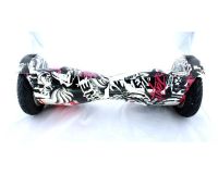 Гироскутер гироборд Smart Balance Wheel Transformers с пультом Bluetooth 8" Graffiti Граффити черепа