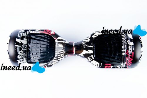 Гироскутер гироборд Smart Balance Wheel A3 6.5" с автобалансом и пультом Bluetooth Pirates Пираты c черепами