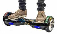 Гироскутер гироборд Smart Balance Wheel 6.5" A3 с автобалансом и пультом Bluetooth Цветная молния