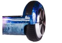 Гироскутер гироборд Smart Balance Wheel 6.5" A3 с автобалансом и пультом Bluetooth Kosmos Синий космос