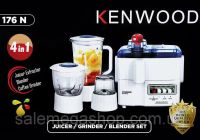 Кухонный комбайн Kenwood 176N 4 в 1, соковыжималка, блендер, гриндер, измельчитель