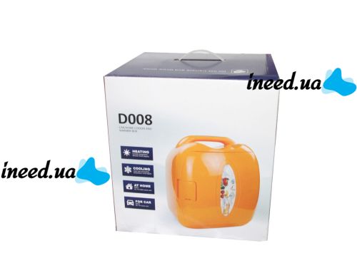 Автомобильный холодильник с функцией нагрева - Car Cooler and Warmer Box CB-D008 на 8 литров от прикуривателя