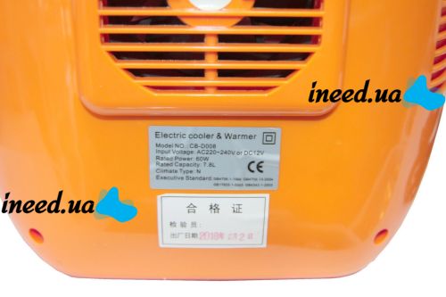 Автомобильный холодильник с функцией нагрева - Car Cooler and Warmer Box CB-D008 на 8 литров от прикуривателя