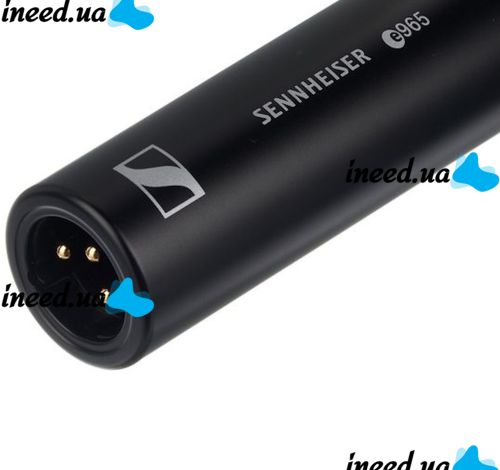 Ручной проводной микрофон Sennheiser Evolution E965 для пения, Вокальный однонаправленный конденсаторный микрофон для записи и караоке Черный