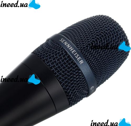 Ручной проводной микрофон Sennheiser Evolution E965 для пения, Вокальный однонаправленный конденсаторный микрофон для записи и караоке Черный