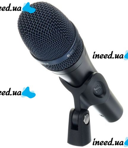 Ручной проводной микрофон Sennheiser Evolution E965 для пения, Вокальный однонаправленный конденсаторный микрофон для записи и караоке Черный