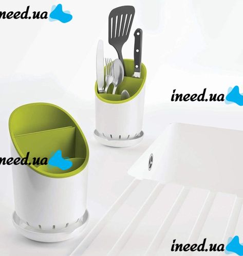 Универсальная подставка для кухонных приборов, принадлежностей Cutlery Drainer and Organizer