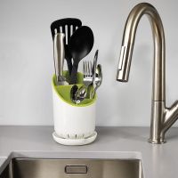Универсальная подставка для кухонных приборов, принадлежностей Cutlery Drainer and Organizer