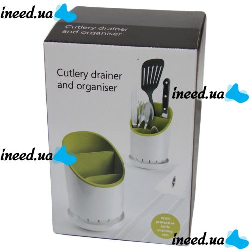 Универсальная подставка для кухонных приборов, принадлежностей Cutlery Drainer and Organizer