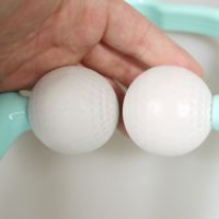 Ручной роликовый массажер для шеи Hexiang Neck Massager для снятия усталости и напряжения