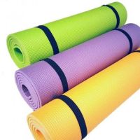 Yoga and fitness mat, double-layer 15829 180x60x1 cm, yogamat