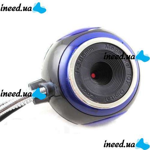 USB веб камера с микрофоном Livecam STX-08 Web Cam на присоске для ПК Компьютера