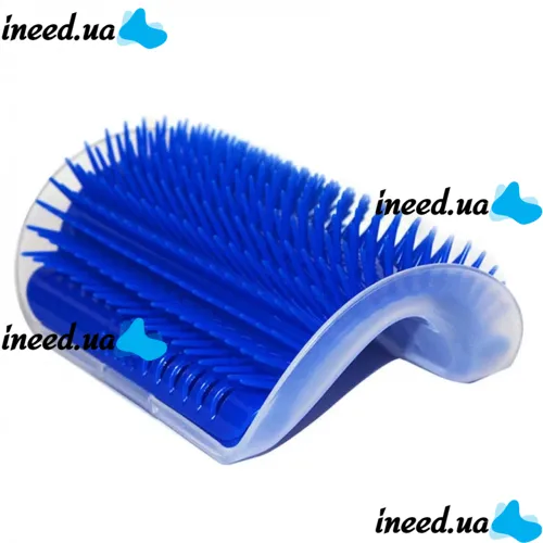 Массажная щетка-чесалка для кошек Hagen Catit Self Groomer для груминга Угловая щетка чесалка для котов и собак Игрушка для животных для самогруминга