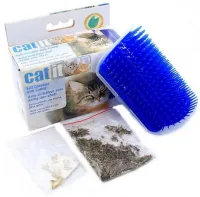 Массажная щетка-чесалка для кошек Hagen Catit Self Groomer для груминга Угловая щетка чесалка для котов и собак Игрушка для животных для самогруминга