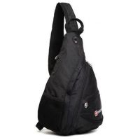 Городской рюкзак через плечо SwissGear Sling 0078 Black
