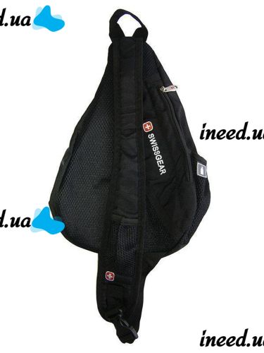 Городской рюкзак через плечо SwissGear Sling 0078 Black