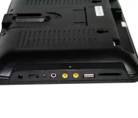 Автомобильный портативный телевизор Opera TV OP-1002 13,8" дюймов T2 от сети и от прикуривателя, Экран Опера с аккумулятором USB SD в автомобиль
