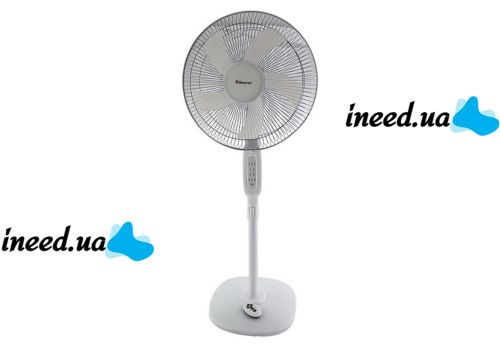 Підлоговий вентилятор Domotec MS-1621 з таймером і пультом 44 см stand fan 17 " 40W