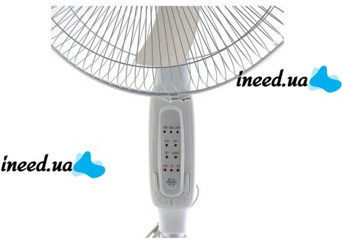 Підлоговий вентилятор Domotec MS-1621 з таймером і пультом 44 см stand fan 17 " 40W