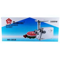 Электрическая мясорубка Domotec MS-2018 Black 1600W Электромясорубка