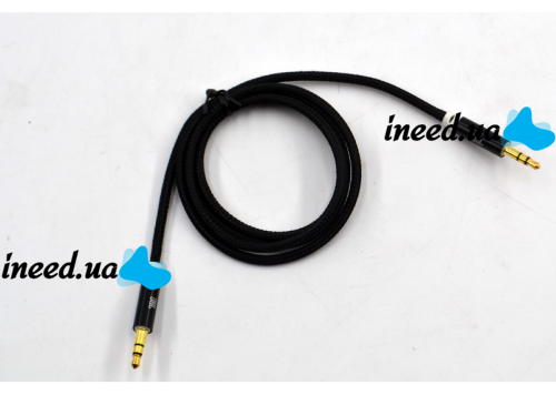 AUX кабель T&G 3.5mm Jack - Jack, Аудио удлинитель 3.5мм 1 метр