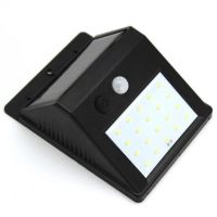 Solar powered street lamp with motion sensor Ever Brite SH-1605 (Ever bright) Black