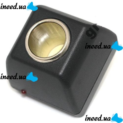 Адаптер переходник прикуриватель 220В на 12В 12V