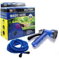 Garden Hose for Watering Xhose 45 Meters 150FT with Sprayer X-Hose 45m