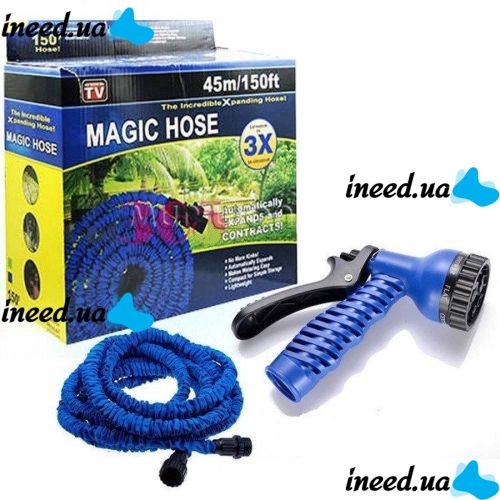 Garden Hose for Watering Xhose 45 Meters 150FT with Sprayer X-Hose 45m