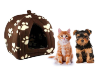 Портативная подвесная мягкая будка для собак и котов Pet Hut, Домик для домашних Пет Хат