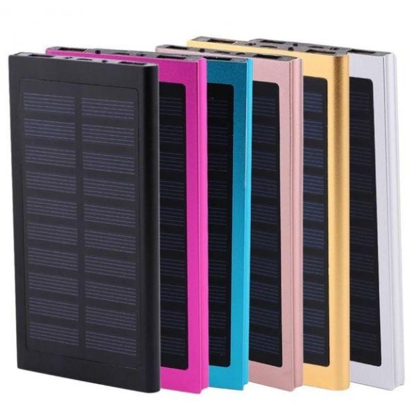 Portable Charger Power Bank Smart Solar Powered Solar 89000 mAh Slim Slim