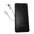 Зовнішній акумулятор Power Bank UKC K8 990000 mAh c LCD дисплеєм на 3 usb Black