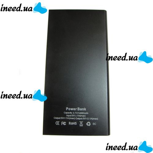 Зовнішній акумулятор Power bank Xiaomi Mi TS - 4 14800 mah Black портативний зарядний пристрій