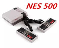 Игровая ретро приставка Dendy Game Anniversary Edition NES 620 игр с двумя джойстиками Детская консоль 8 бит Денди с встроенными играми D1001 Серая