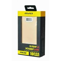 Портативное зарядное устройство Power Bank Awei P83K с LCD дисплеем 10000 mAh