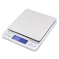 Большие ювелирные весы 0.01 гр до 500 гр Domotec MS-1729B с LCD-дисплеем / Matrix MX-463 портативные цифровые весы с подсветкой и крышкой 500гр
