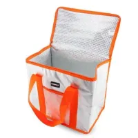 Туристическая термосумка Sannen Cooler Bag MC-1059 на 25 л для продуктов и напитков 37x20x34 см Походный переносной термобокс холодильник для пикника