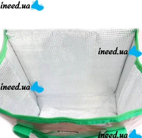 Туристическая термосумка Sannen Cooler Bag MC-1059 на 25 л для продуктов и напитков 37x20x34 см Походный переносной термобокс холодильник для пикника
