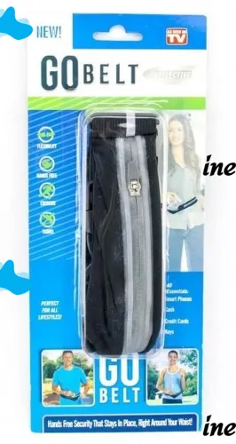 Спортивна сумка на пояс Go Runners Pocket Belt для бігу, поясний фітнес органайзер (27х10 см, 17х10) Sports Bag для тренувань, велопрогулянок