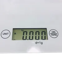 Кухонные электронные весы Domotec MS-912 от 1 гр до 7 кг, Прямоугольные сенсорные весы MX-402 с плоской платформой для взвешивания продуктов Белые